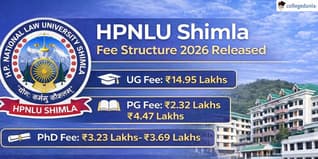 HPNLU Shimla Fee Structure 2026 Released at hpnlu.ac.in; Check Here